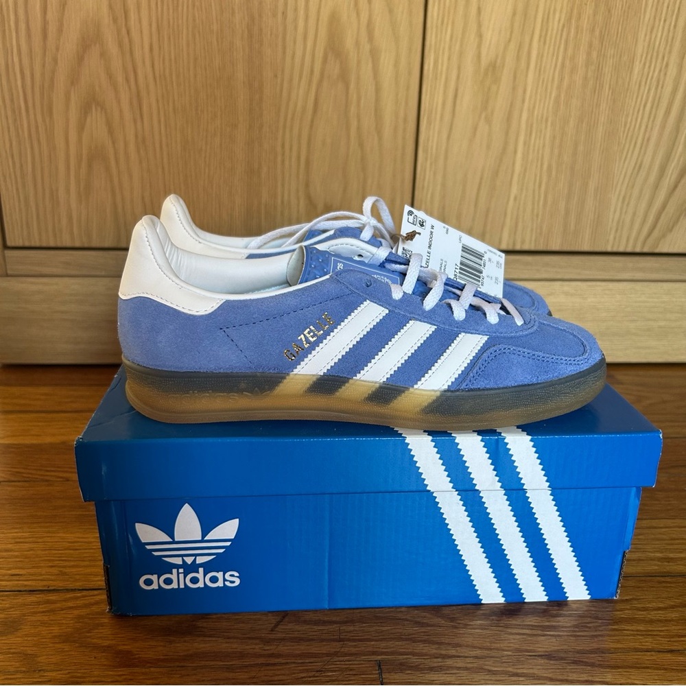 Adidas Blue Gazelle Sneakers